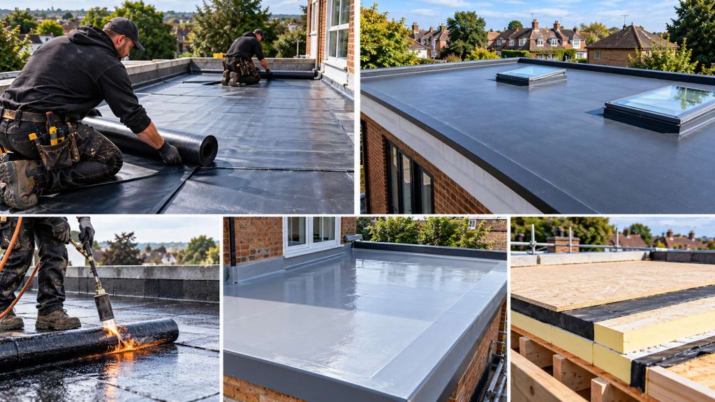 Flat Roof Replacement — Wimbledon