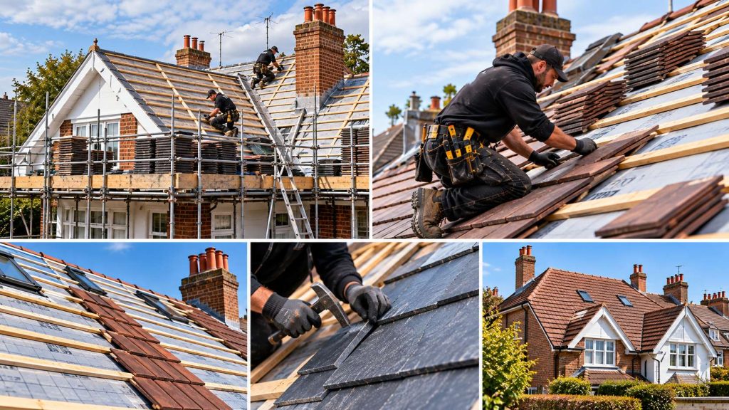 New Roof Installation — Putney